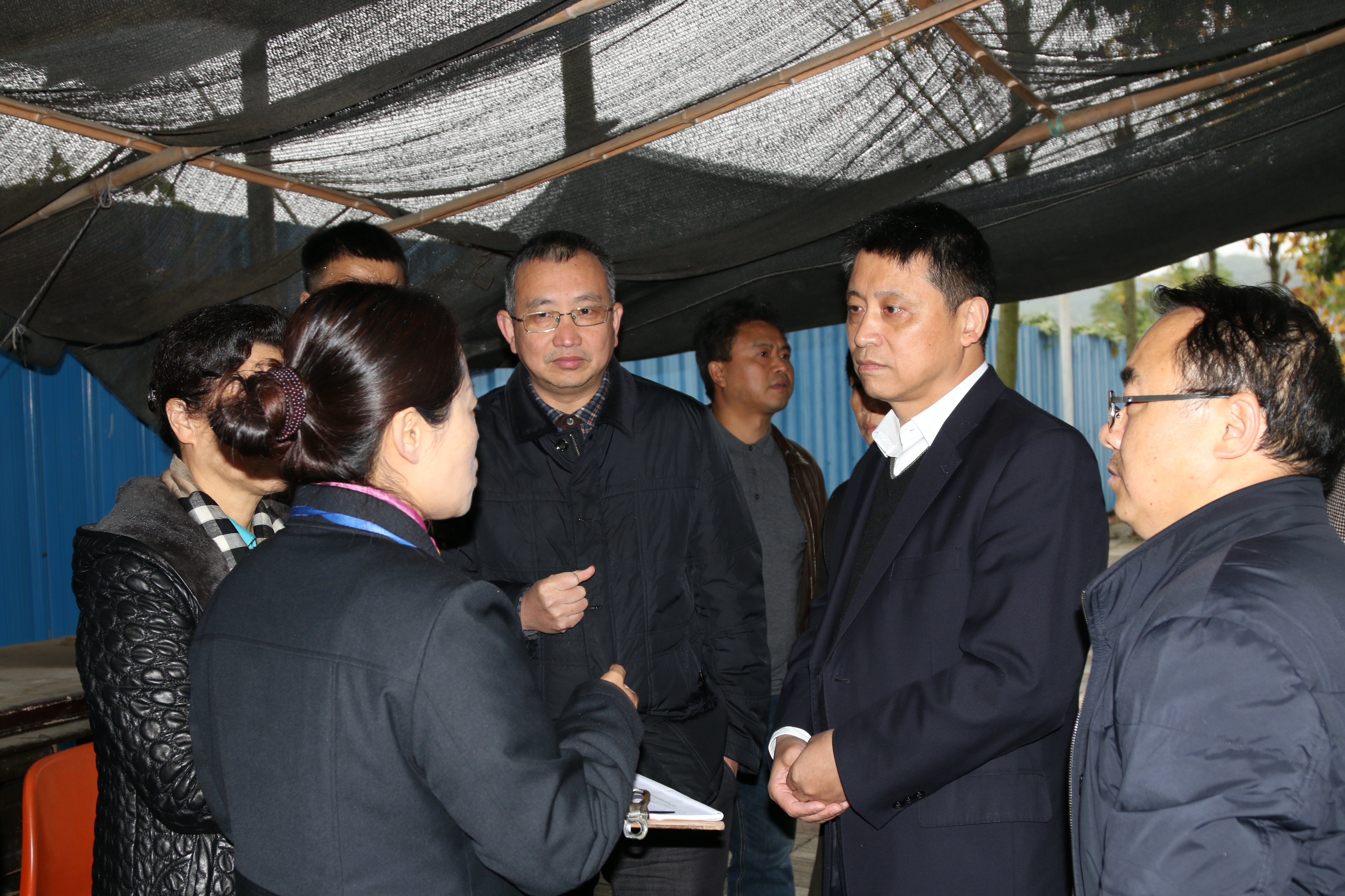 單建華、馬鳳萍一行來我司考察交流3